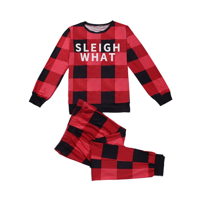 family plaid holiday pajamas matching set | Silver Fox Goods