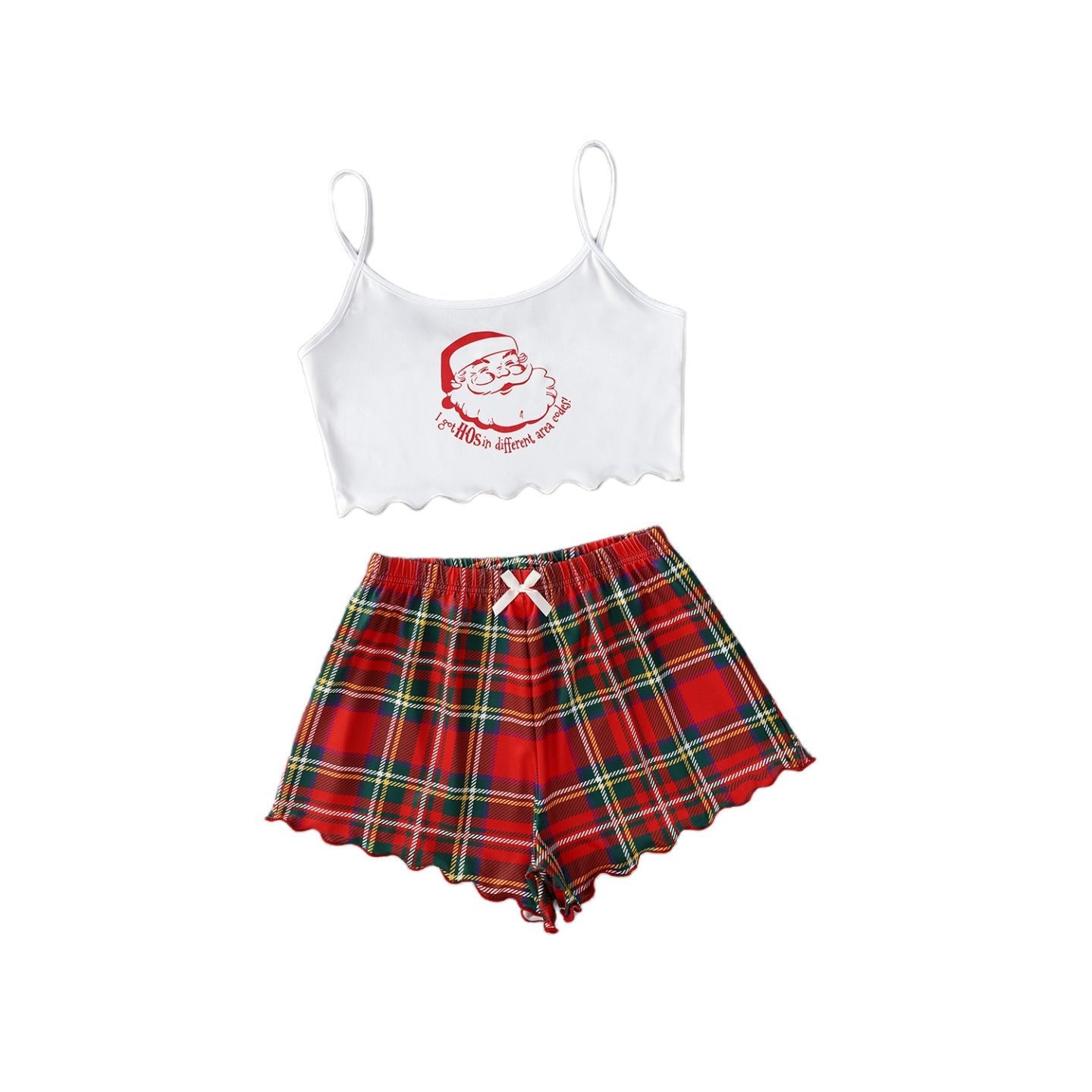 Women's Spaghetti Straps Sleeveless Pajamas - silverfoxgoods