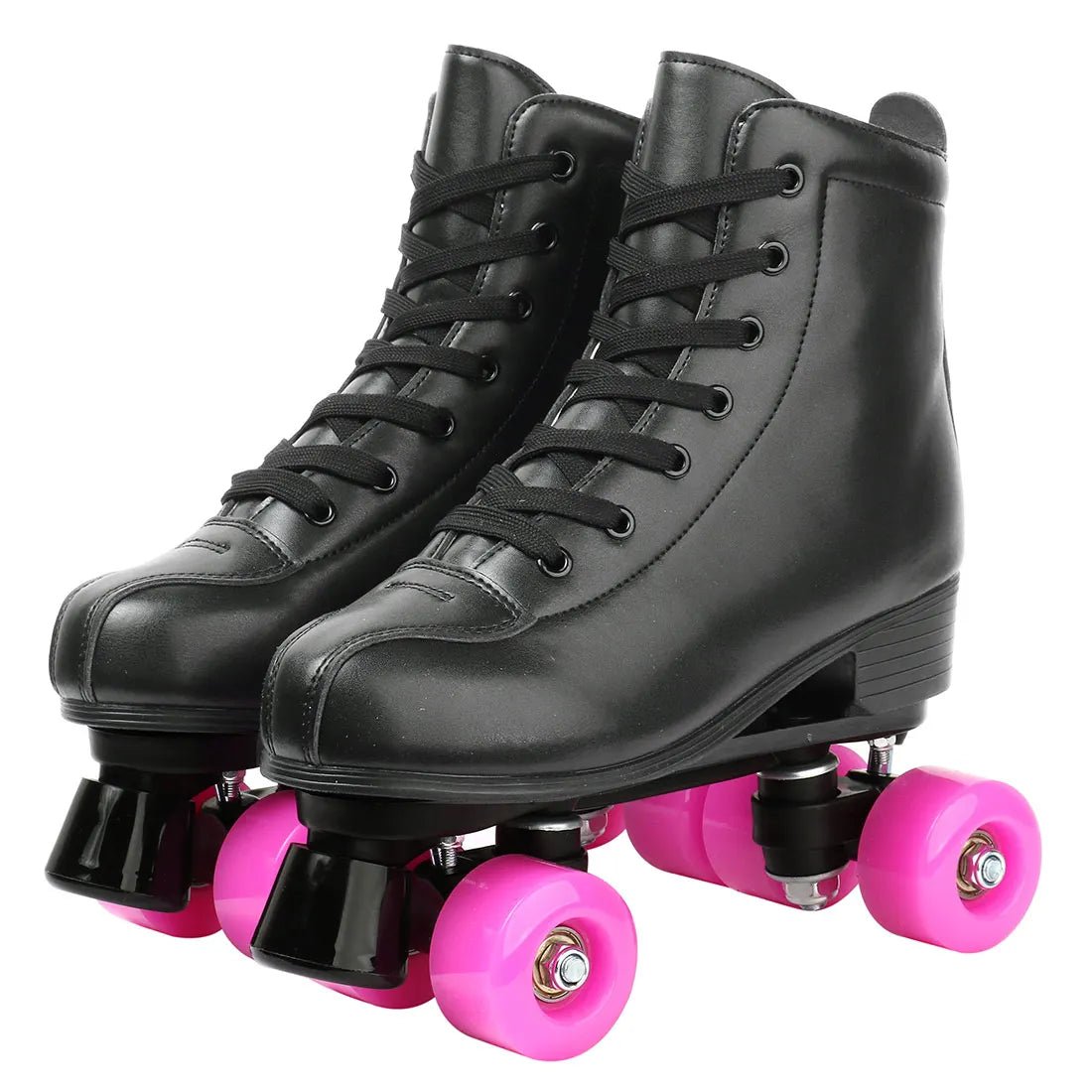 YYW Flashing Quad Roller Skates for Adults - Outdoor Skating Sneakers - silverfoxgoods