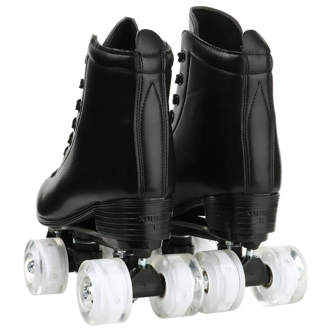 YYW Flashing Quad Roller Skates for Adults - Outdoor Skating Sneakers - silverfoxgoods